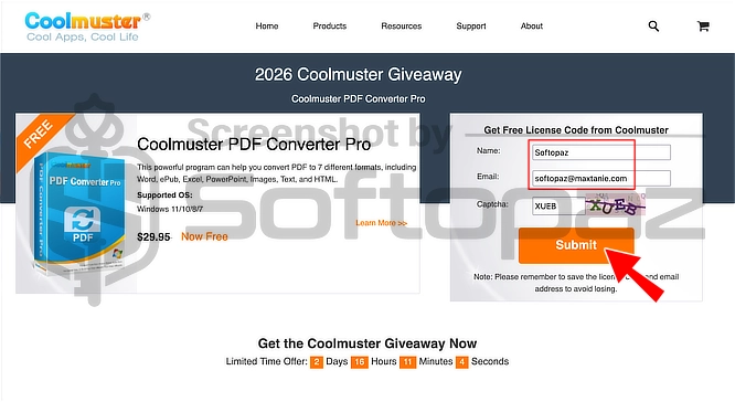 Coolmuster PDF Converter Pro Giveaway
