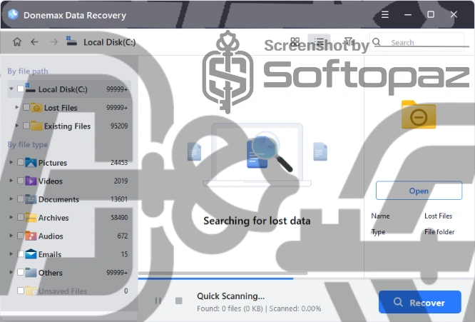 Donemax data recovery scn