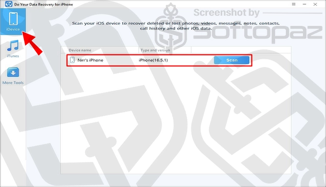 Do Your Data Recovery for iPhone DT