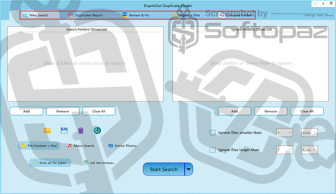 DupInOut Duplicate Finder UI