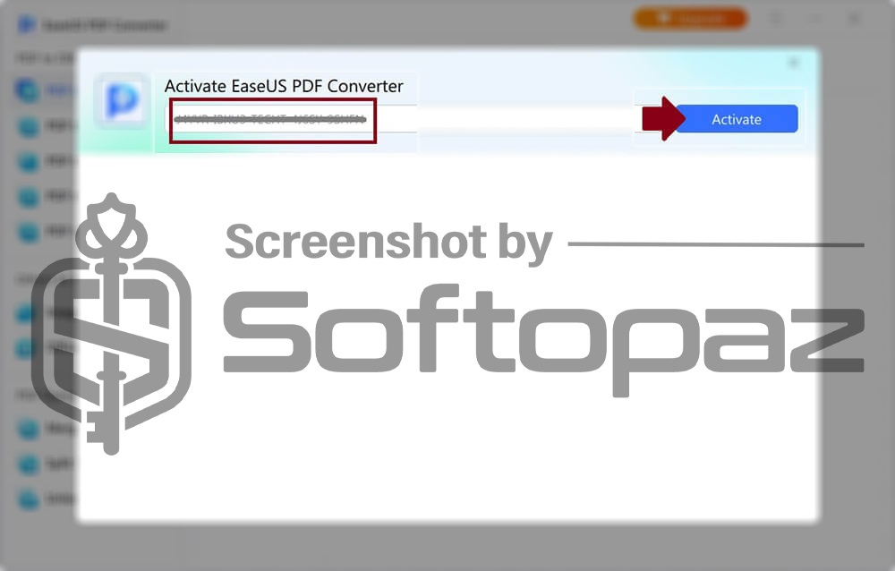 EaseUS PDF Converter 1.4v Activating 3