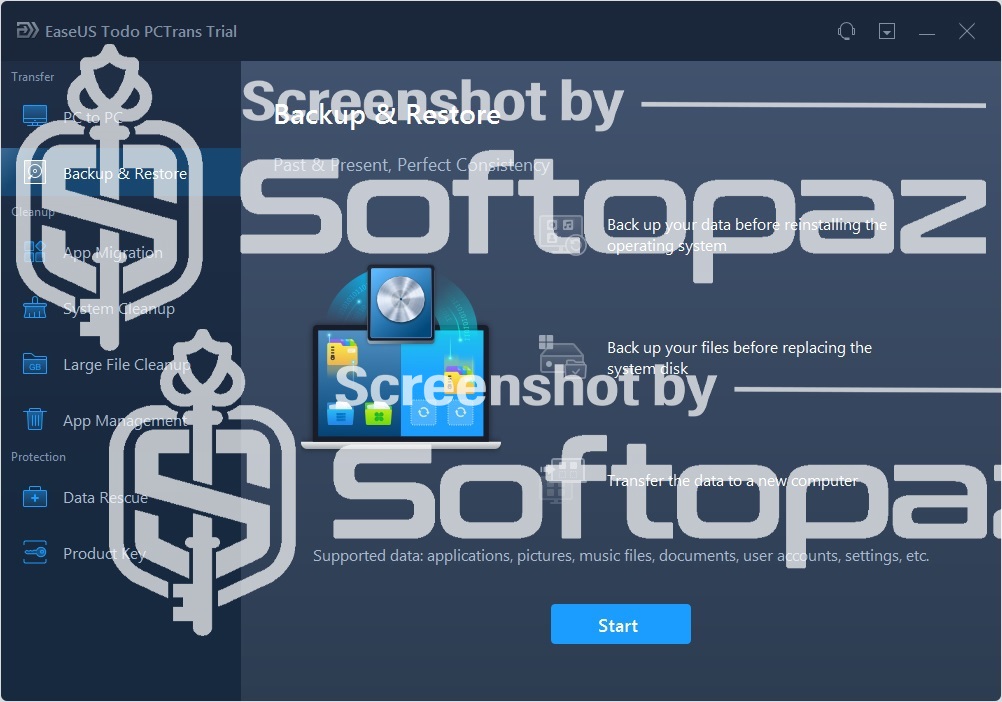 EaseUS Todo PCTrans Pro Backup