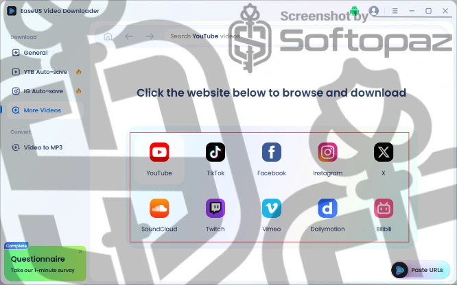 Easeus video downloader ss