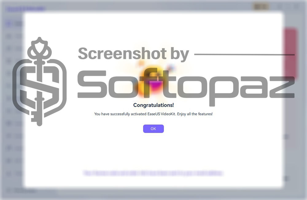 EaseUS VideoKit Activating 4