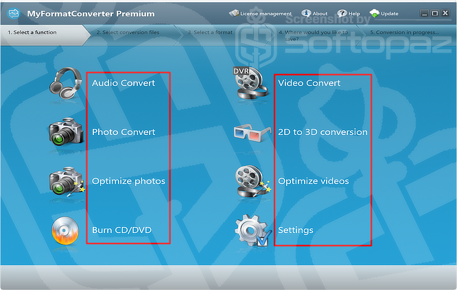 MyFormatConverter UI