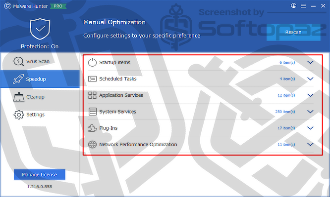 Glarysoft Malware Hunter PRO SU