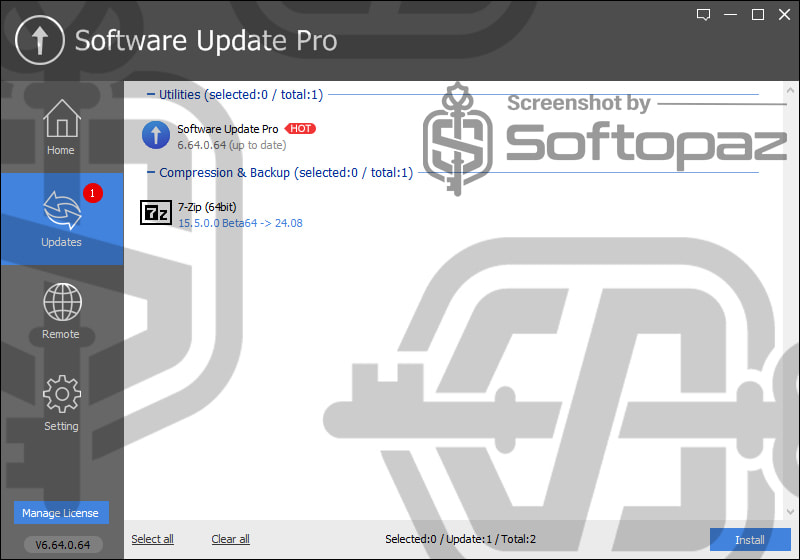 Glarysoft Software Update Pro UP