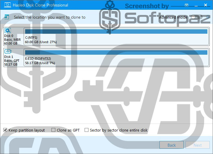 Hasleo Disk Clone Pro Target