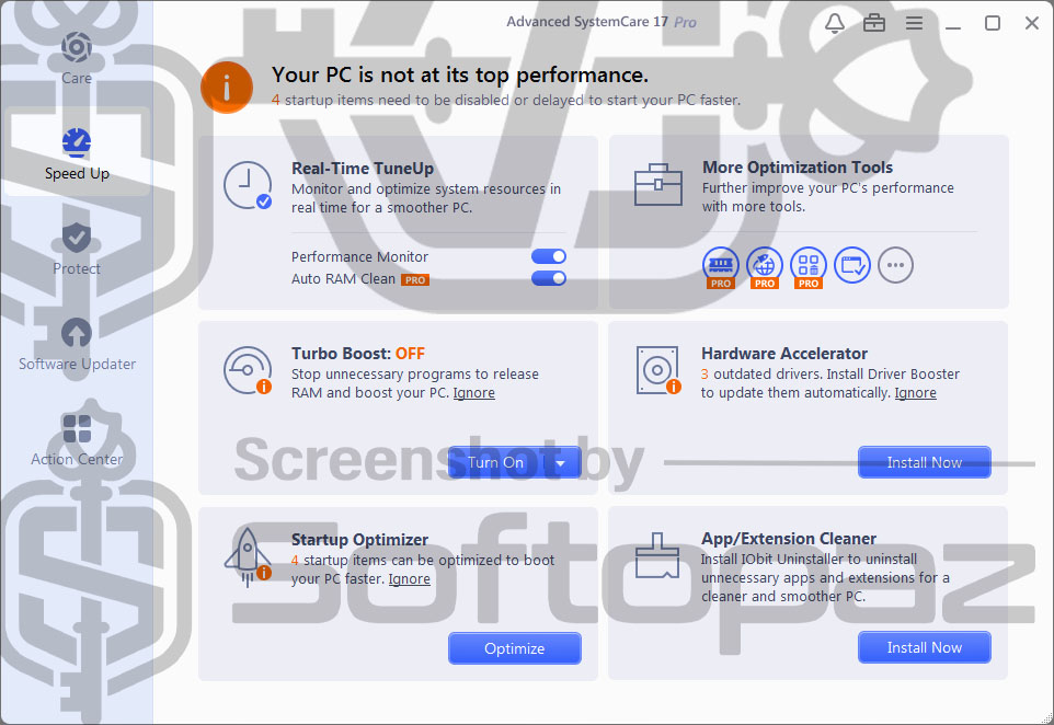 Advanced SystemCare Pro Speedup