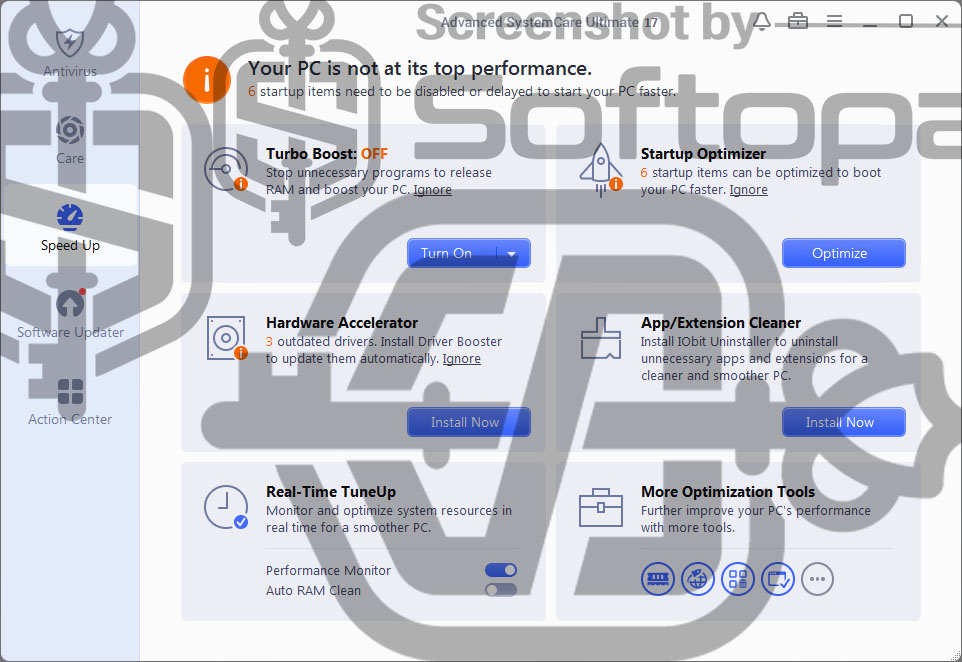 Advanced SystemCare Ultimate 17v - Speedup