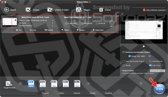 MacXvideo AI Converter