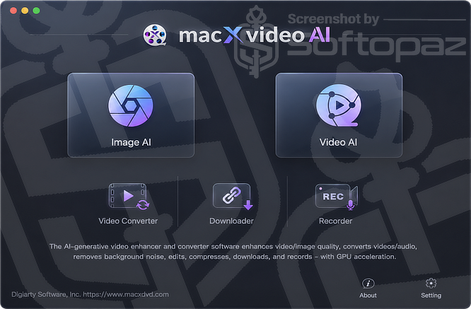 MacXvideo AI UI AIG