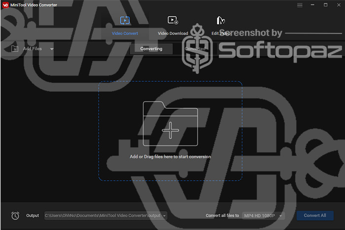 MiniTool Video Converter 3.7v - Interface 