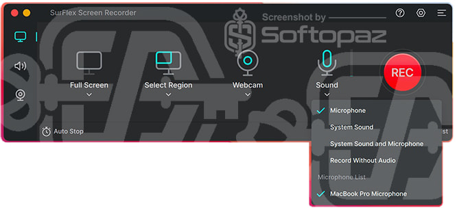 Surflex screen recorder win ass