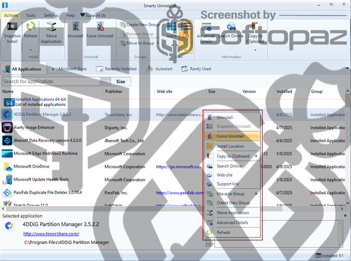 Smarty uninstaller pro un