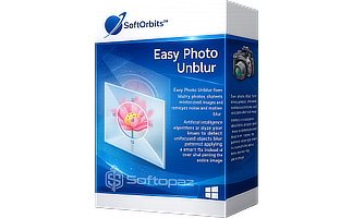 SoftOrbits Easy Photo Unblur Box