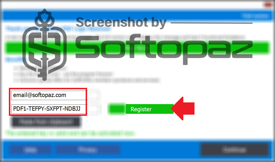 SoftOrbits PDF Logo Remover Activating 3