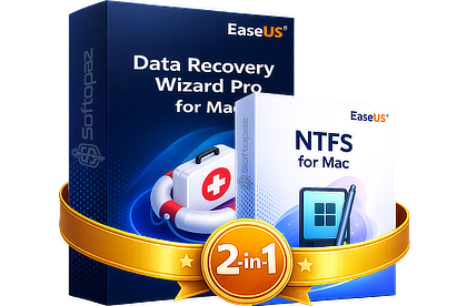 EaseUS Data Recovery Wizard for Mac & NTFS for Mac with Lifetime Upgrades - 70% OFF Deal