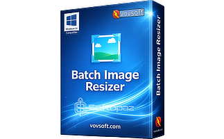 Vovsoft Batch Image Resizer Box