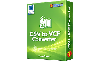 VovSoft CSV to VCF Converter Box