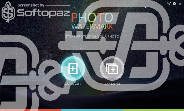 WonderFox Photo Watermark - Interface
