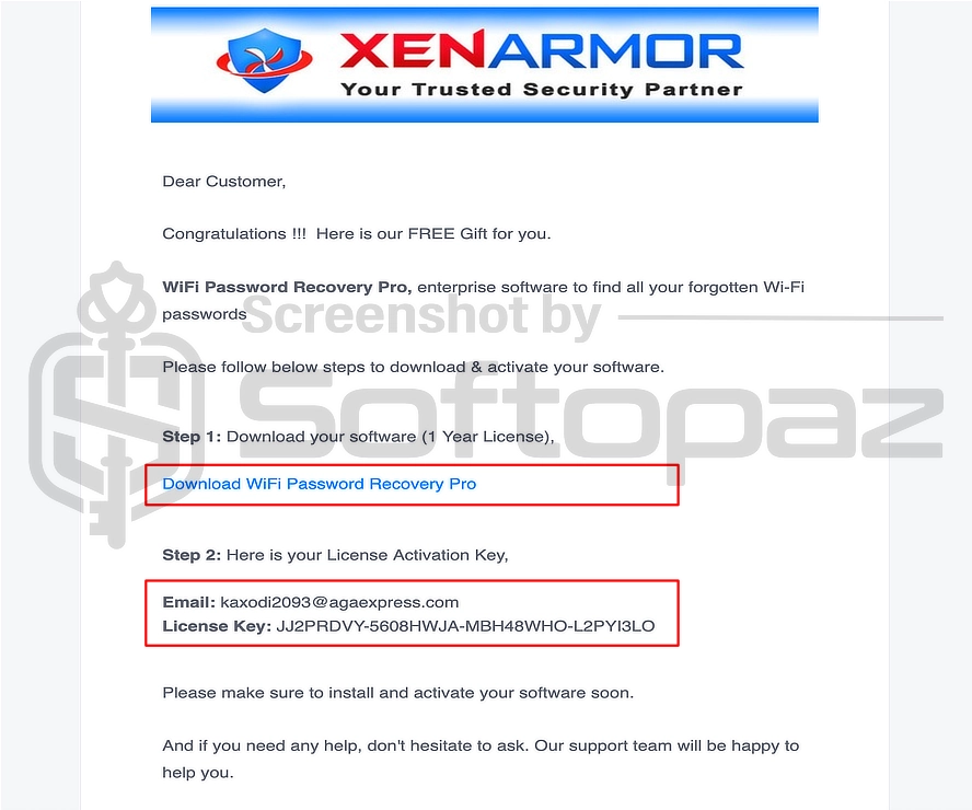 XenArmor WiFi Password Recovery Pro Key