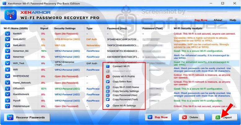 XenArmor WiFi Password Recovery Pro MA