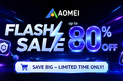 AOMEI Flash Sale 2026