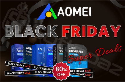 AOMEI Black Friday Sale 2025 by Softopaz