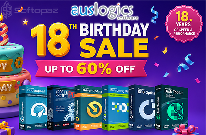 Auslogics 18th Birthday Sale