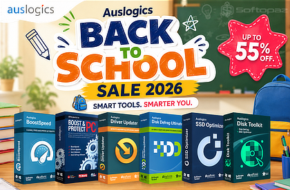 Auslogics Back to School Sale by Softopaz