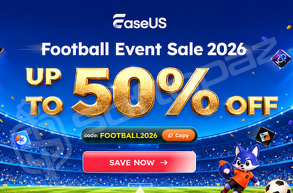 EaseUS Football Event Sale by Softopaz