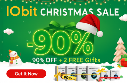 IObit Christmas Sale 2025 by Softopaz