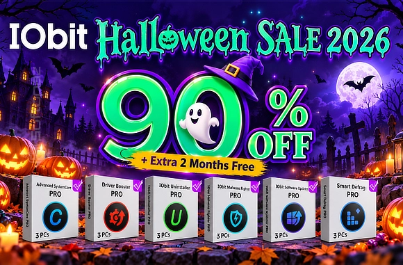 IObit Halloween Sale by Softopaz