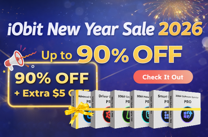 IObit New Year Sale